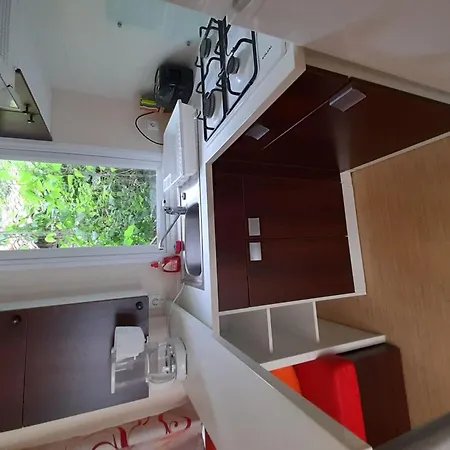 Mobil-home Climatise, Animaux Ok - 6 Pers. - Api-1-52-2509 캠프장 *